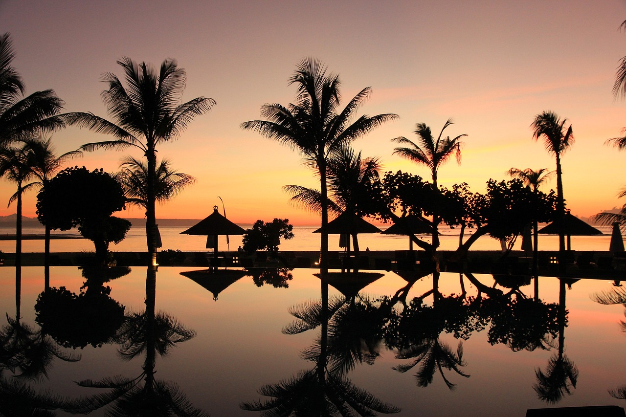 relaxed beach atmosphere with sand and sea
