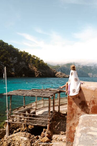 Turquoise waters at the best beaches in ibiza