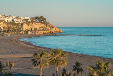 Malaga spain travel guide view of the Mediterranean coastline