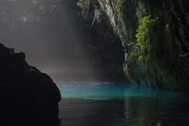 Things to do in Kefalonia: crystal clear cave waters at Melissani
