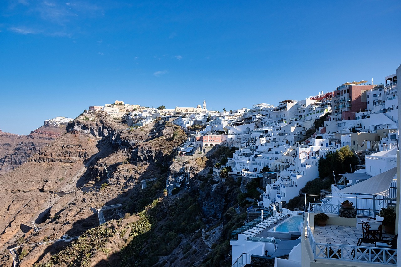 things to do in santorini island greece volcanic island view