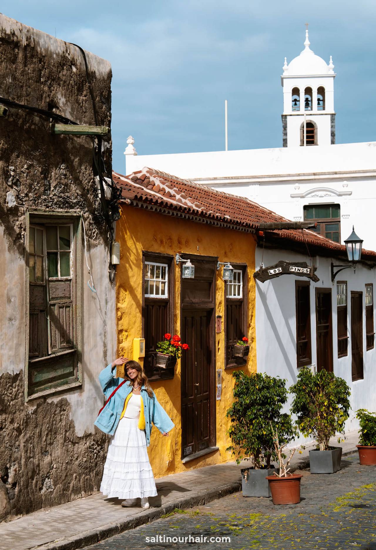 Cobbled streets of Garachico showcasing unique volcanic architecture and charming plazas