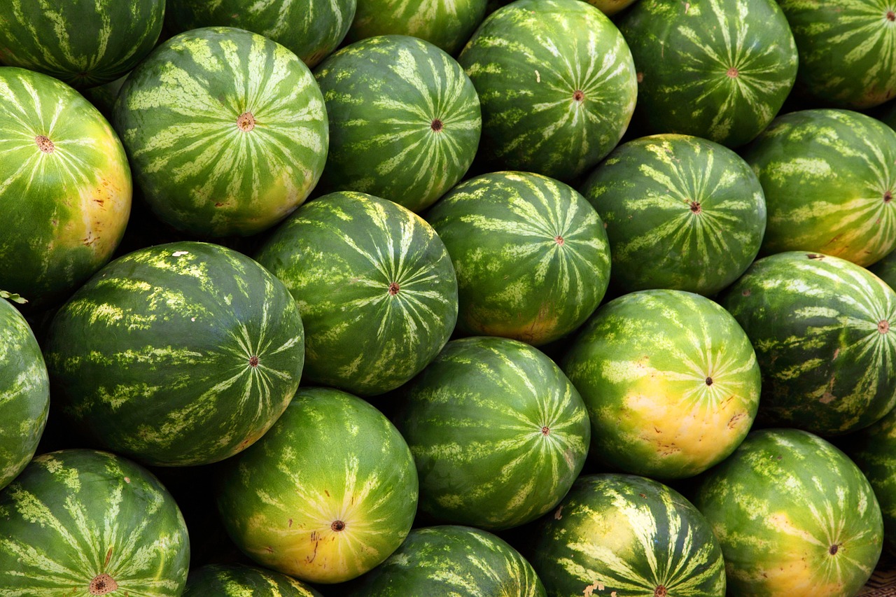 Fresh produce and local delicacies displayed inside Valencia Central Market.